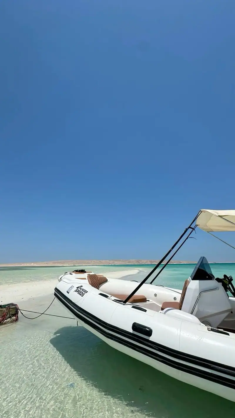 Flyer von Privates Speedboot – Exklusive Ausfahrt im Roten Meer