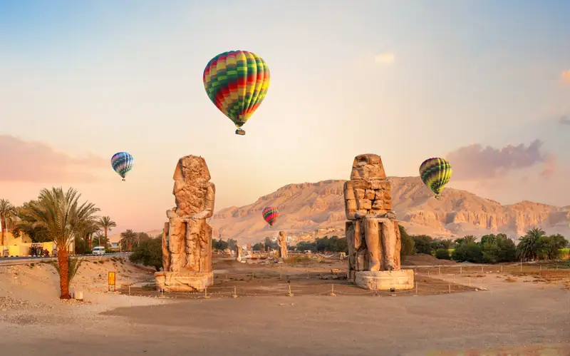 Flyer von Luxor – Heißluftballon-Paket